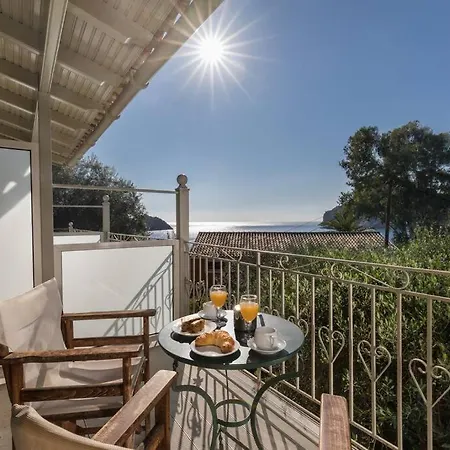 Villa Anthoussa In Palaiokastritsa Buitenkant foto